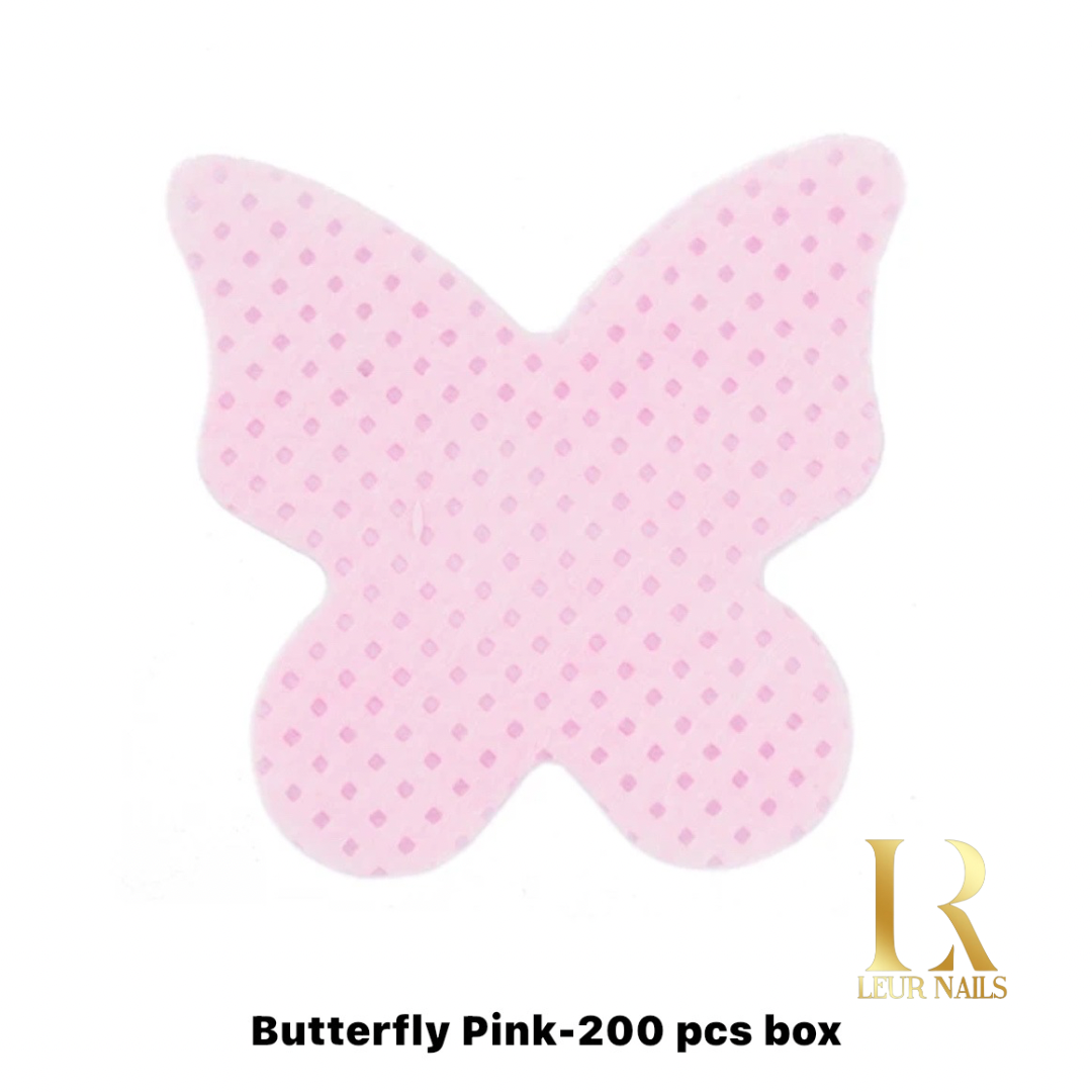 Butterfly lint free wipe